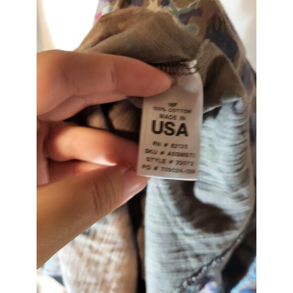 Fresh Produce 100% Cotton Geometric Size M S/S Tee Shirt - Picture 6 of 7